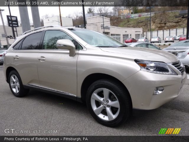 2015 Lexus RX 350 AWD in Satin Cashmere Metallic