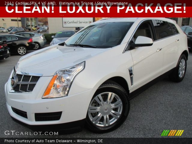 2011 Cadillac SRX 4 V6 AWD in Platinum Ice Tricoat