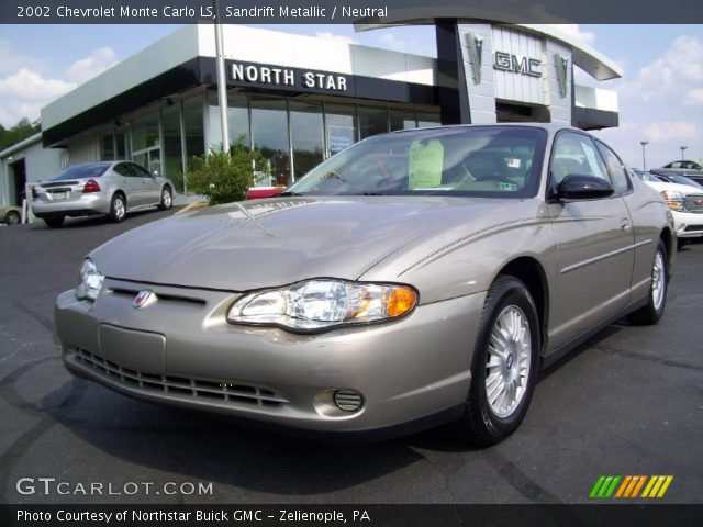 2002 Chevrolet Monte Carlo LS in Sandrift Metallic