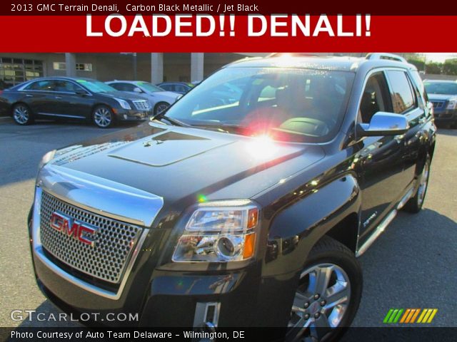 2013 GMC Terrain Denali in Carbon Black Metallic