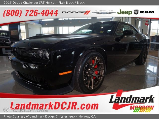 2016 Dodge Challenger SRT Hellcat in Pitch Black