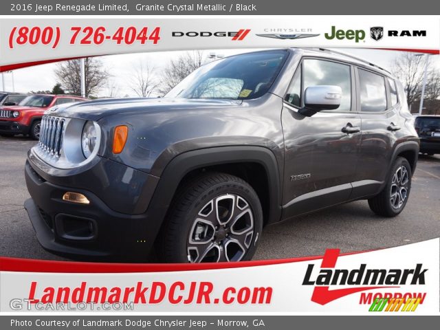 2016 Jeep Renegade Limited in Granite Crystal Metallic