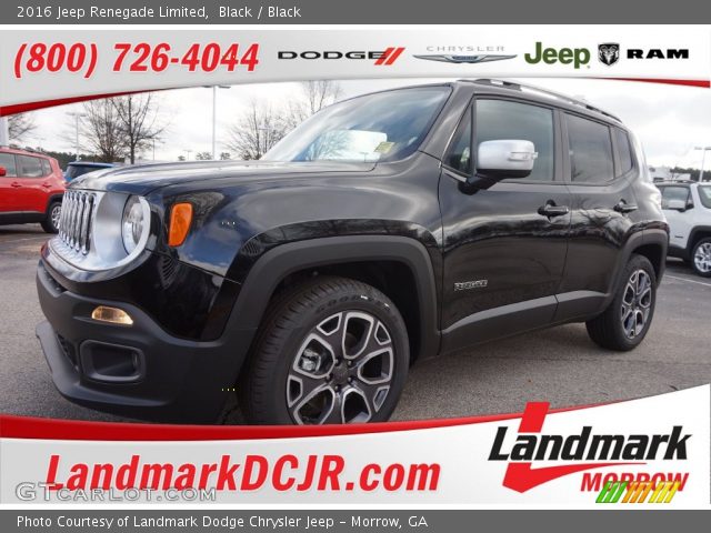 2016 Jeep Renegade Limited in Black
