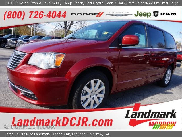2016 Chrysler Town & Country LX in Deep Cherry Red Crystal Pearl