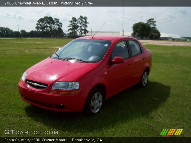 2005 Chevrolet Aveo LS Sedan in Victory Red