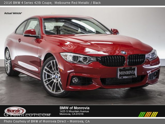 2016 BMW 4 Series 428i Coupe in Melbourne Red Metallic
