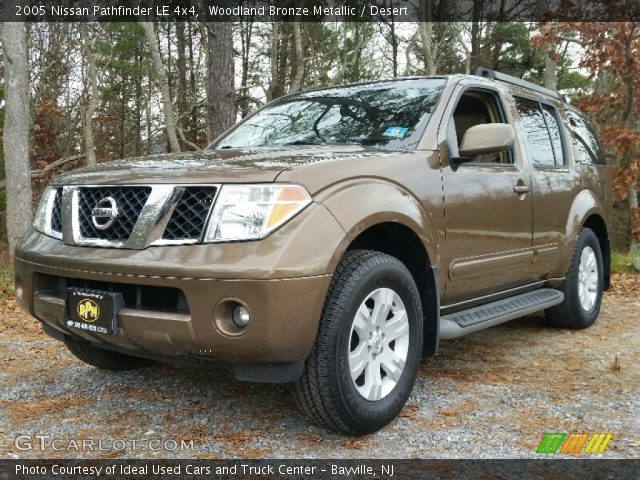 2005 Nissan Pathfinder LE 4x4 in Woodland Bronze Metallic