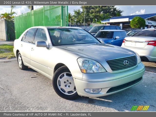 2002 Lexus LS 430 in Millennium Silver Metallic
