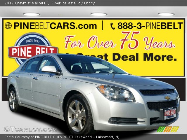 2012 Chevrolet Malibu LT in Silver Ice Metallic