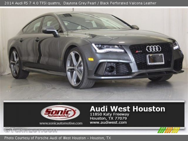 2014 Audi RS 7 4.0 TFSI quattro in Daytona Grey Pearl