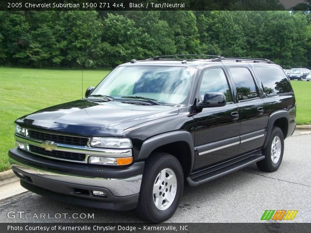 2005 Chevrolet Suburban 1500 Z71 4x4 in Black