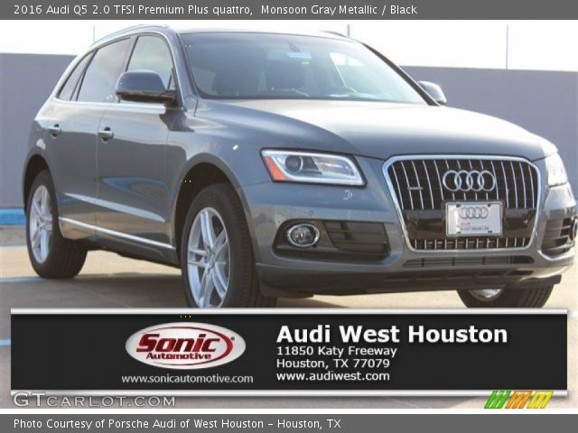 2016 Audi Q5 2.0 TFSI Premium Plus quattro in Monsoon Gray Metallic