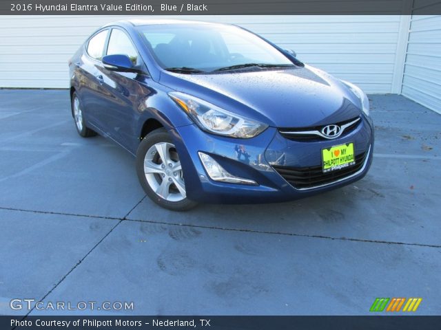 2016 Hyundai Elantra Value Edition in Blue