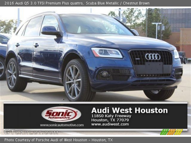 2016 Audi Q5 3.0 TFSI Premium Plus quattro in Scuba Blue Metallic