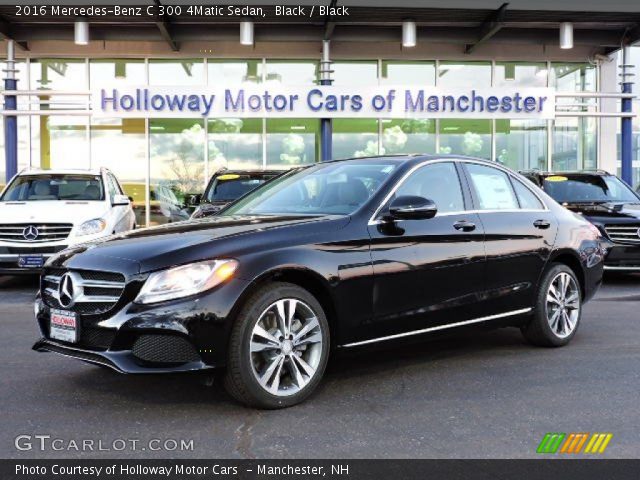 2016 Mercedes-Benz C 300 4Matic Sedan in Black