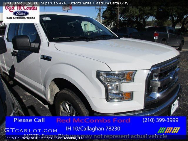 2015 Ford F150 XLT SuperCab 4x4 in Oxford White