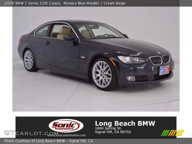 2008 BMW 3 Series 328i Coupe in Monaco Blue Metallic