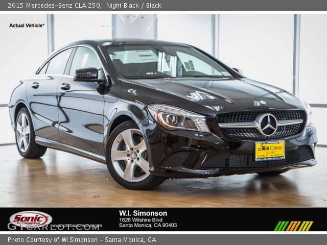 2015 Mercedes-Benz CLA 250 in Night Black