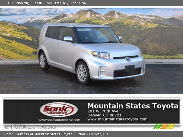 2013 Scion xB  in Classic Silver Metallic