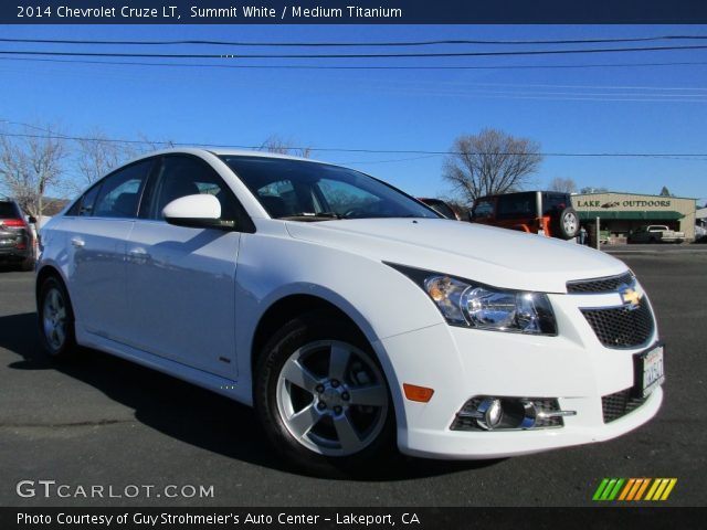 2014 Chevrolet Cruze LT in Summit White