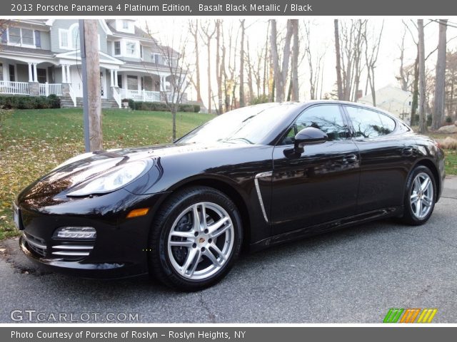 2013 Porsche Panamera 4 Platinum Edition in Basalt Black Metallic