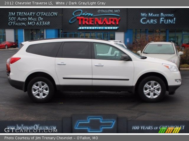 2012 Chevrolet Traverse LS in White