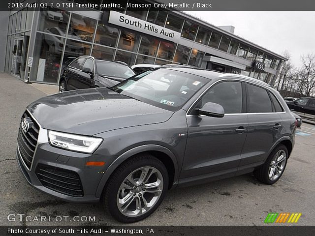 2016 Audi Q3 2.0 TSFI Prestige quattro in Monsoon Gray Metallic