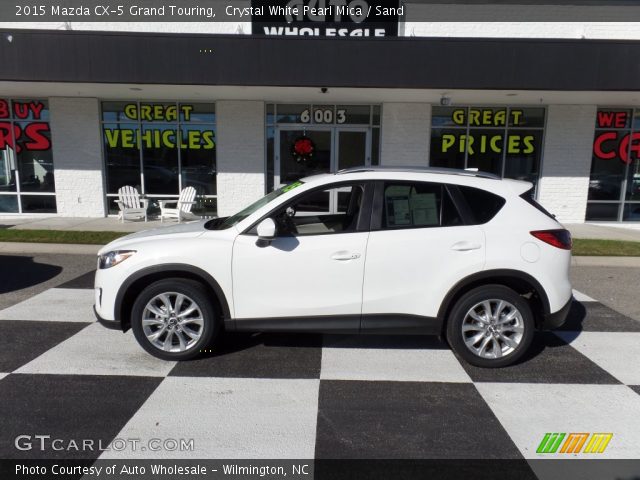 2015 Mazda CX-5 Grand Touring in Crystal White Pearl Mica