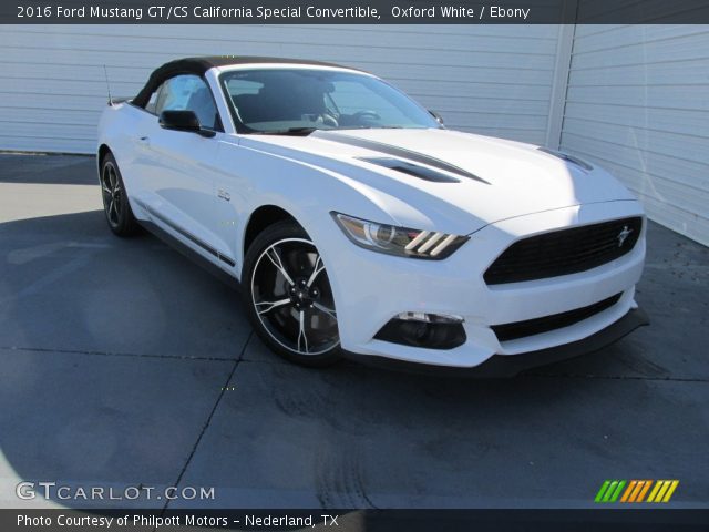 2016 Ford Mustang GT/CS California Special Convertible in Oxford White