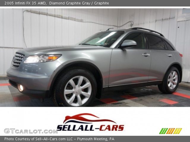 2005 Infiniti FX 35 AWD in Diamond Graphite Gray