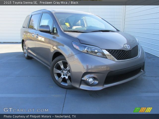 2015 Toyota Sienna SE in Predawn Gray Mica