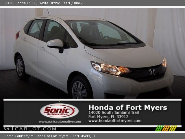2016 Honda Fit LX in White Orchid Pearl