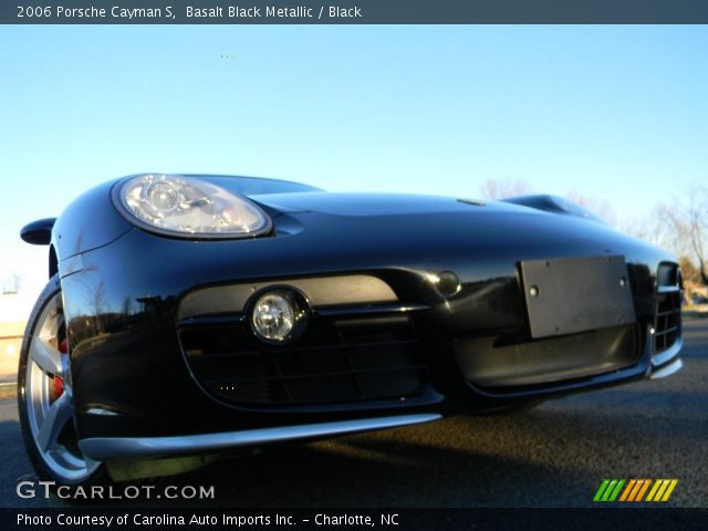2006 Porsche Cayman S in Basalt Black Metallic