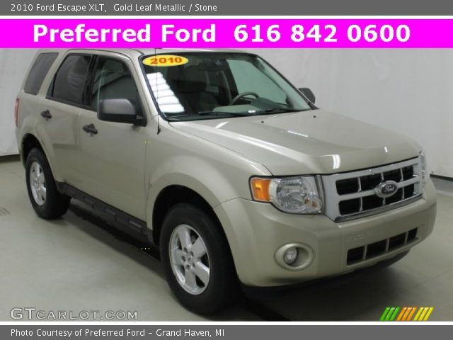 2010 Ford Escape XLT in Gold Leaf Metallic
