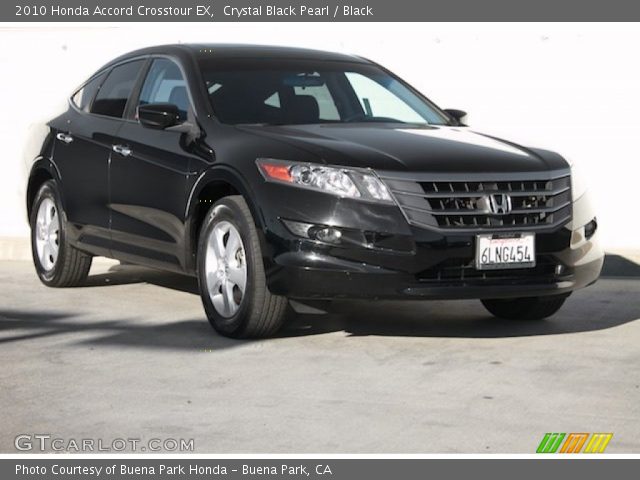 2010 Honda Accord Crosstour EX in Crystal Black Pearl