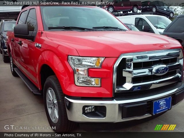 2015 Ford F150 XLT SuperCrew in Race Red