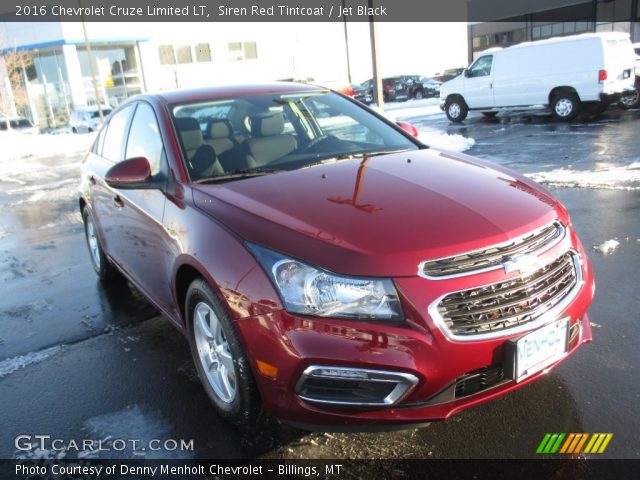 2016 Chevrolet Cruze Limited LT in Siren Red Tintcoat