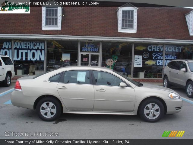 2009 Chevrolet Impala LT in Gold Mist Metallic