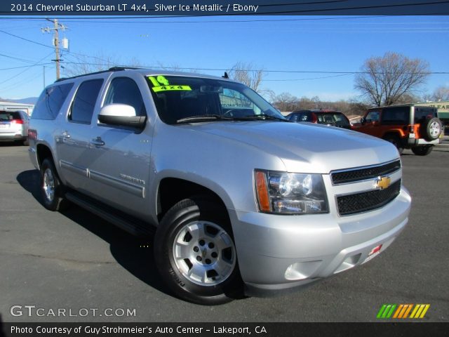 2014 Chevrolet Suburban LT 4x4 in Silver Ice Metallic