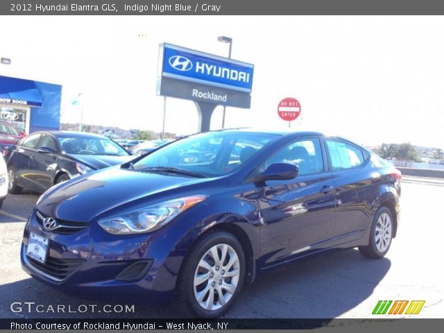 2012 Hyundai Elantra GLS in Indigo Night Blue