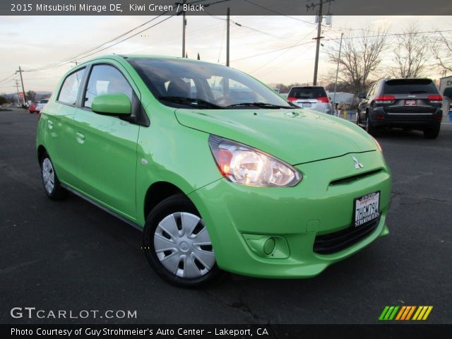 2015 Mitsubishi Mirage DE in Kiwi Green