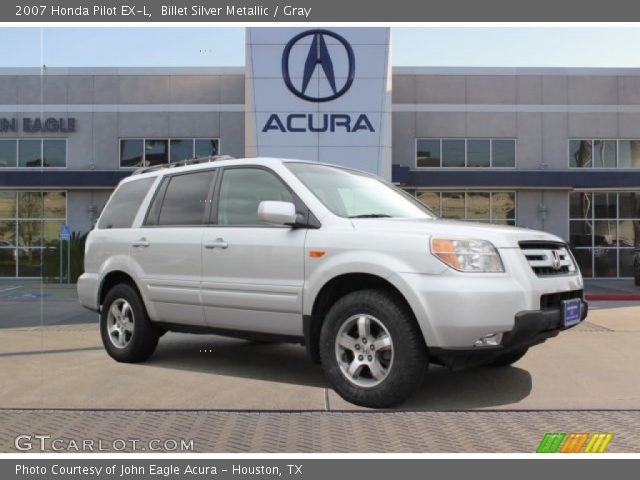 2007 Honda Pilot EX-L in Billet Silver Metallic