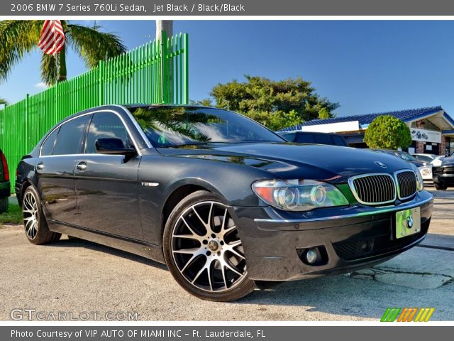 2006 BMW 7 Series 760Li Sedan in Jet Black