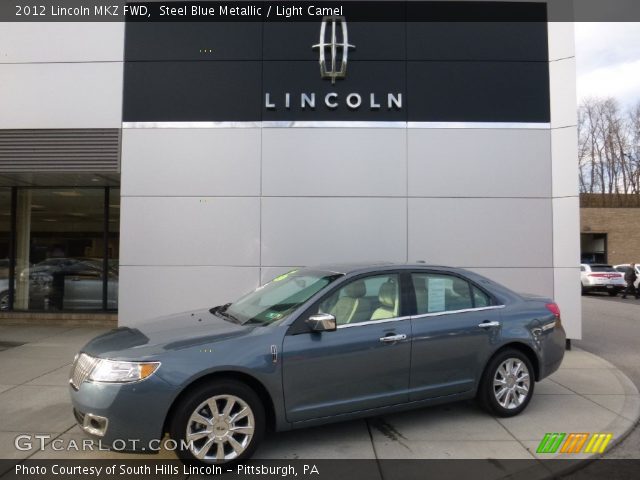 2012 Lincoln MKZ FWD in Steel Blue Metallic