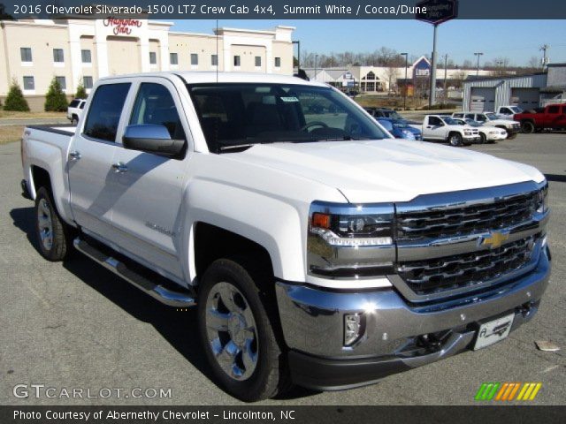 2016 Chevrolet Silverado 1500 LTZ Crew Cab 4x4 in Summit White