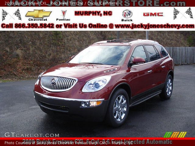 2009 Buick Enclave CXL in Red Jewel Tintcoat