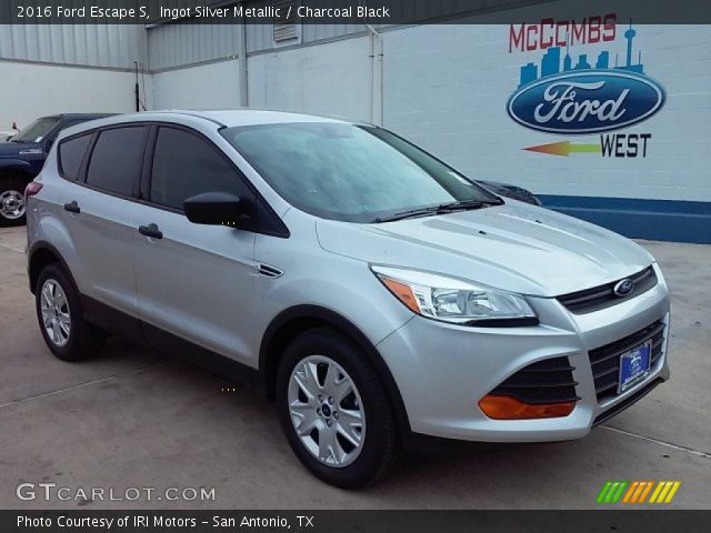 2016 Ford Escape S in Ingot Silver Metallic