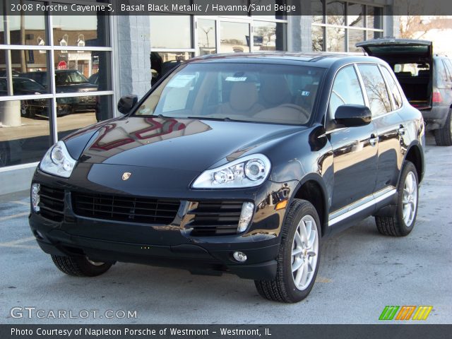2008 Porsche Cayenne S in Basalt Black Metallic