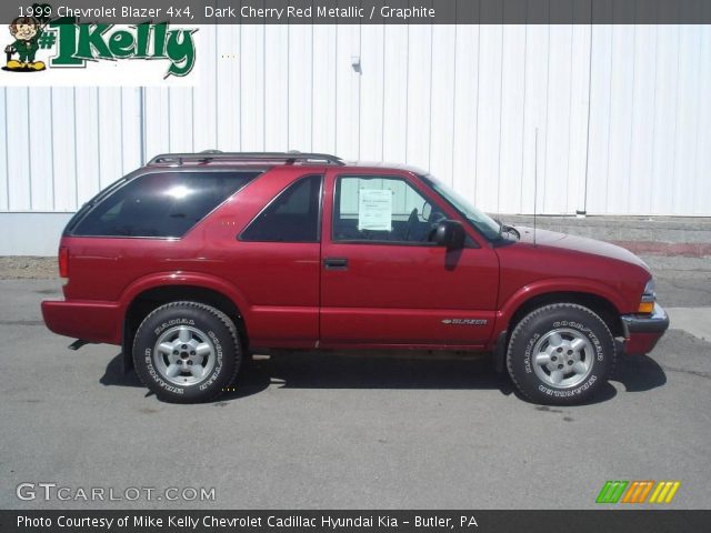 1999 Chevrolet Blazer 4x4 in Dark Cherry Red Metallic