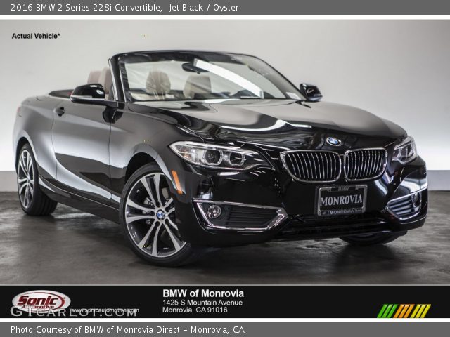 2016 BMW 2 Series 228i Convertible in Jet Black